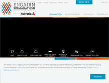 Tablet Screenshot of engadin-skimarathon.ch
